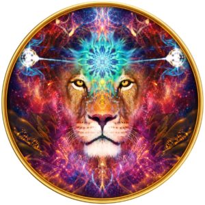 Emblema de un felino multicolor de una marca con la que ha trabajado ONBRAND.